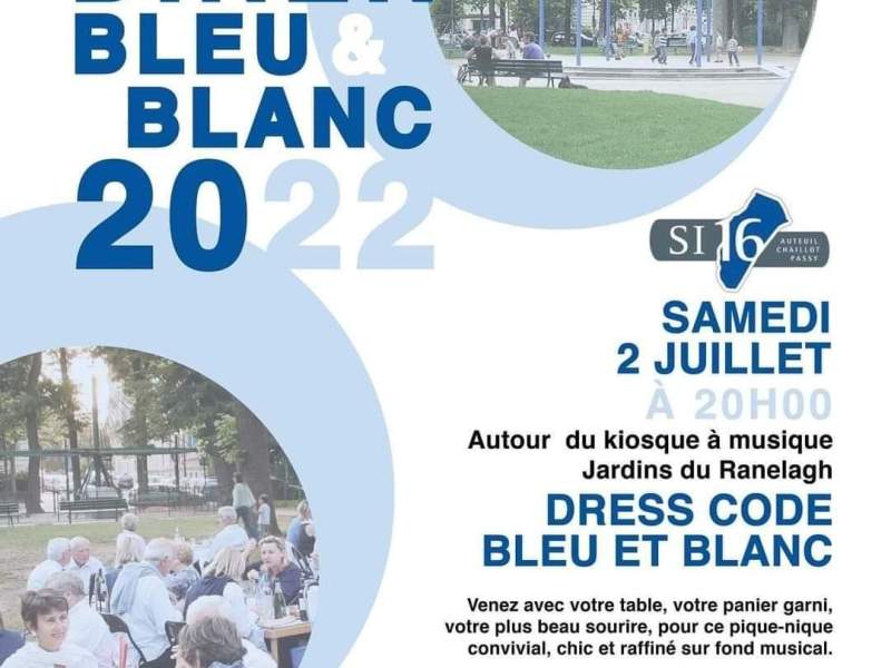 Dîner Bleu & Blanc&nbsp;2022