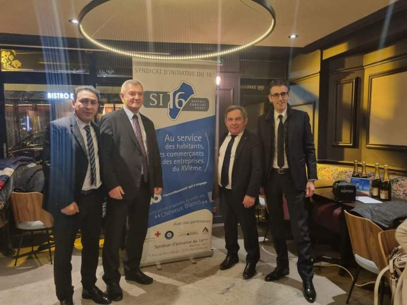 Dîner d&rsquo;hiver 2022 du Syndicat d&rsquo;Initiative du&nbsp;XVIème